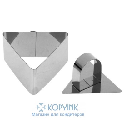 Форма для выкладки/выпечки с крышкой Треугольник