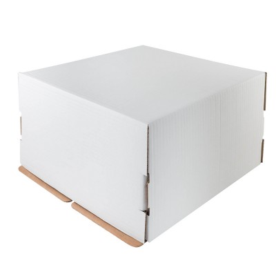 Коробка для торта 30*30*19 см, без окна (самолет), NEW