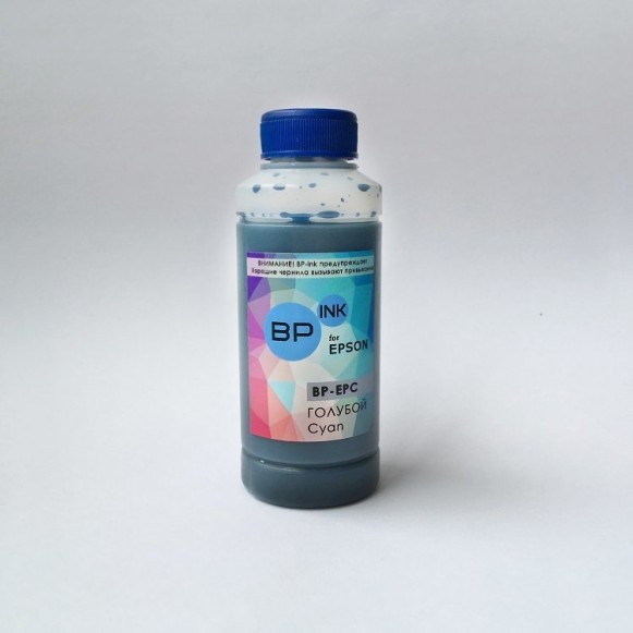 Пищевые съедобные чернила BP-ink (BP-EP) для Epson (голубой 1х100гр)