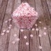 Посыпка кондитерская "Снежинки розовые перламутровые", 9 мм