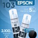 Чернила краска для принтера EPSON 103 набор 2х100 мл. Черный цвет