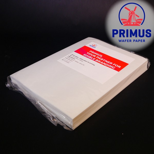 Сладкая вафельная пищевая бумага А4 толстая, 50 листов Primus Wafer Paper
