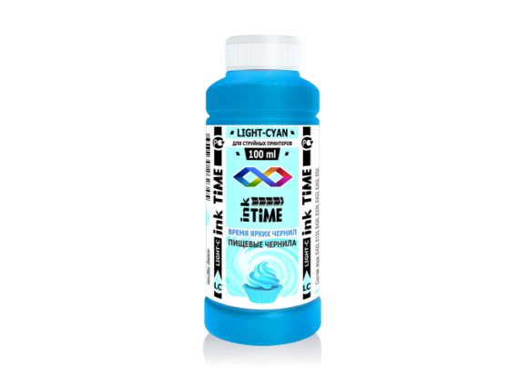 Пищевые Чернила InkTime 1х100 мл Light Cyan