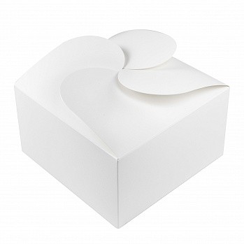 Коробка бенто-торт без окна 140х140х80